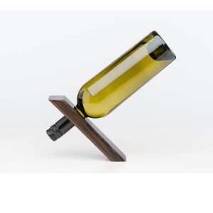 Bog Oak Wine Bottle Holder